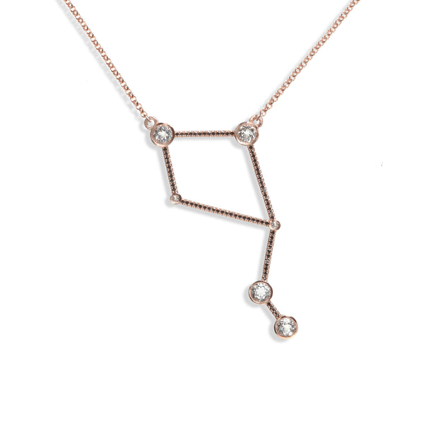 Libra - Rose Gold Necklace