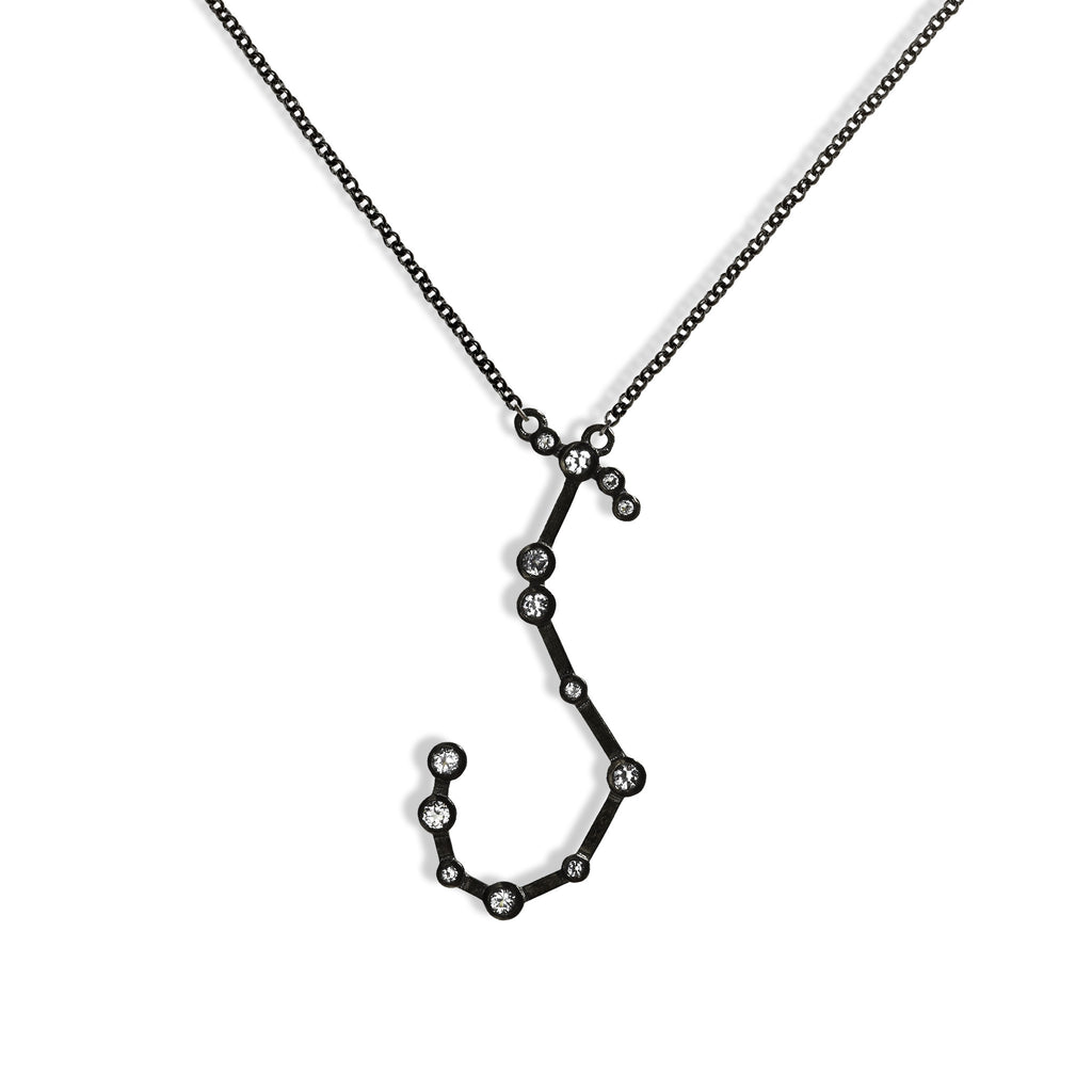 Scorpio - Gunmetal Necklace