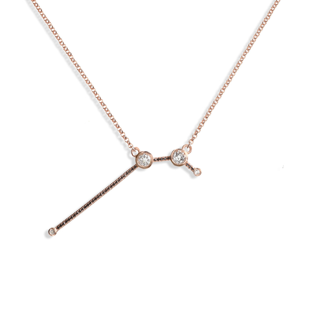 Aries - Rose Gold Necklace